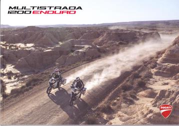 Ducati Multistrada 1200 Enduro brochure.   beschikbaar voor biedingen