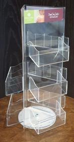 Etalage rekje in plexiglas, Ophalen, Zo goed als nieuw