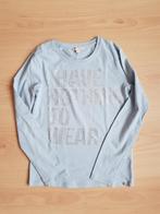 Lichtblauwe longsleeve - maat 140, Kinderen en Baby's, Kinderkleding | Maat 140, Gebruikt, Meisje, Ophalen of Verzenden, Shirt of Longsleeve