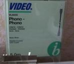 Video Phono kabel, Audio, Tv en Foto, Audiokabels en Televisiekabels, Ophalen of Verzenden, Nieuw