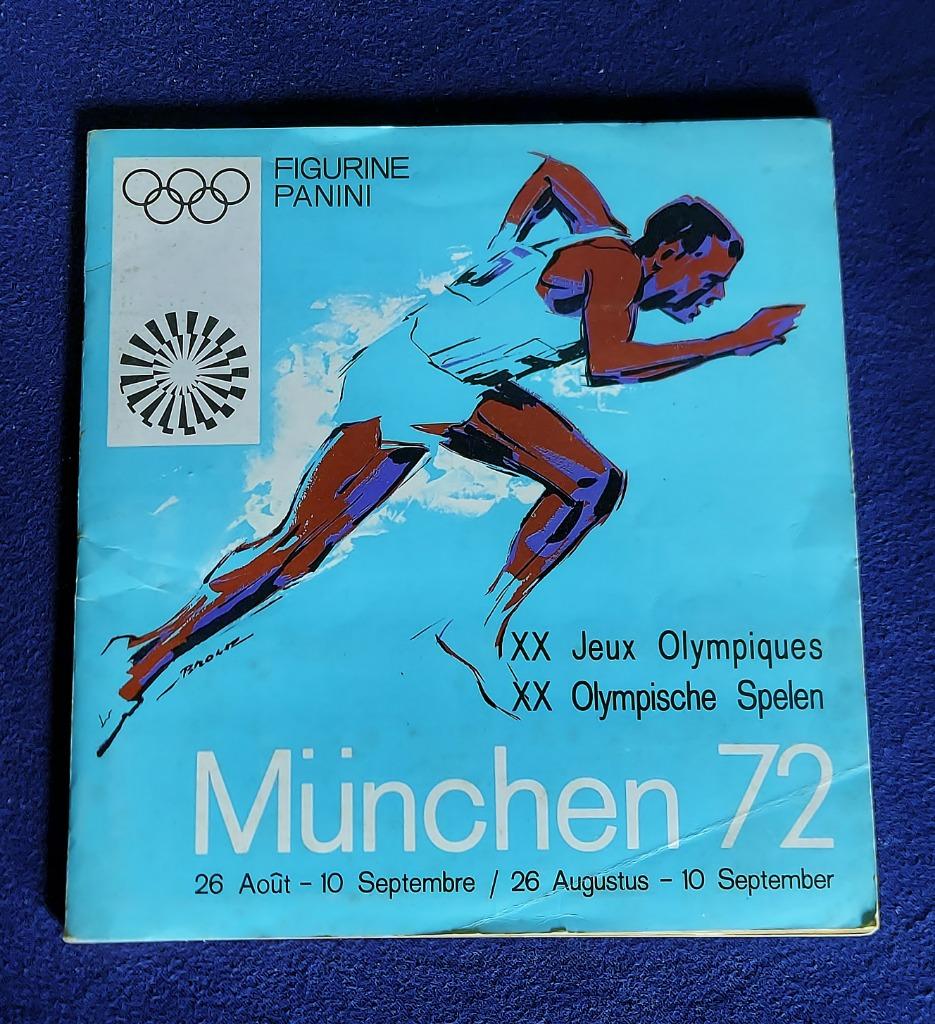 Panini sticker album ' OS Munchen 72 '  volledig, Hobby en Vrije tijd, Stickers en Plaatjes, Zo goed als nieuw, Meerdere stickers
