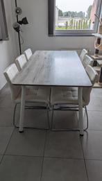 Tafel met stoelen, Huis en Inrichting, Tafels | Eettafels, Ophalen, Zo goed als nieuw