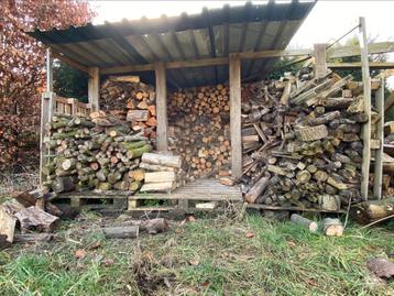 Gemengd den en spar brandhout, gedroogd beschikbaar voor biedingen
