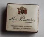TABAK SIGARETTEN CIGARETTES BLIKJE MISS BLANCHE, Verzamelen, Rookartikelen, Aanstekers en Luciferdoosjes, Ophalen of Verzenden