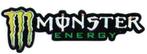 Monster Energy metallic sticker #4, Motoren, Verzenden