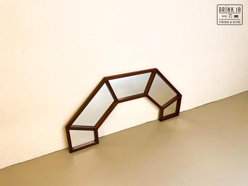 Vintage - Symmetrische Wandspiegel XL, Antiek en Kunst, Curiosa en Brocante, Ophalen