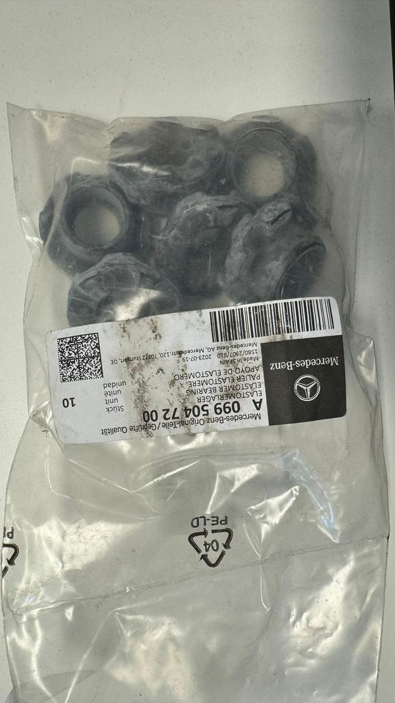 Rubbers tbv radiateur Mercedes A 099 504 7200, Autos : Pièces & Accessoires, Moteurs & Accessoires, Neuf, Origine de la pièce connue