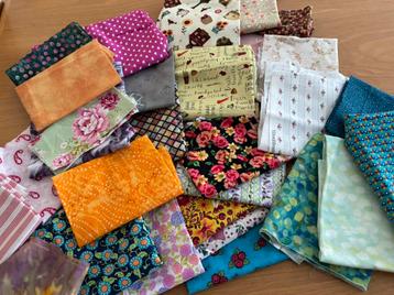 Lot patchworkstoffen beschikbaar voor biedingen
