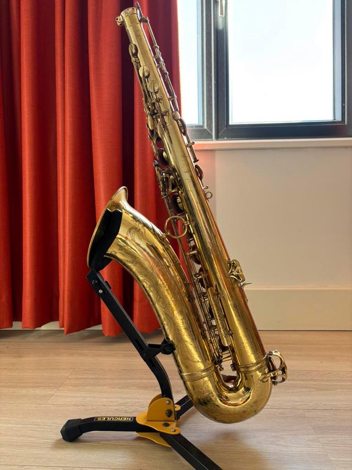 Selmer SBA tenor sax (super balanced action) 43xxx, goudlak, Muziek en Instrumenten, Blaasinstrumenten | Saxofoons, Gebruikt, Tenor