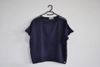 blauwe T-shirt met glitters, Vêtements | Femmes, Manches courtes, Taille 38/40 (M), Bleu, Porté