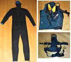 Vintage duikpak & backpack Scubapro / trimvest Seaquest, Watersport en Boten, Ophalen, Zo goed als nieuw, Duikpak