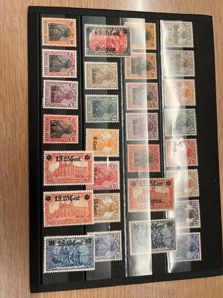 Bezettingszegels OC10/37 + 36A. MNH, Postzegels en Munten, Postzegels | Nederlands-Indië en Nieuw-Guinea, Postfris, Ophalen of Verzenden