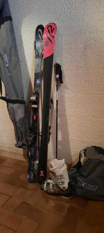 Ski's K2 Super One 146 Rocker, bindingen, sticks + tas, Comme neuf, Autres marques, Ski, Enlèvement