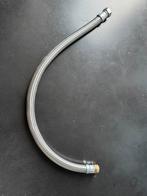 Flexibel Met Inox Omvlechting 4/4"M - 4/4"F - 100 cm, Ophalen, Zo goed als nieuw, Inox