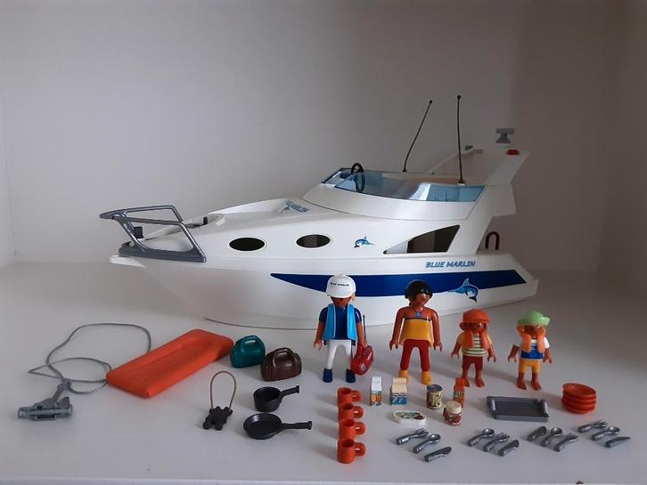 Playmobil grote luxueuse boot, Kinderen en Baby's, Speelgoed | Playmobil, Zo goed als nieuw, Complete set, Ophalen of Verzenden