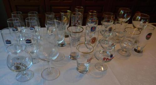 Verres à bière, à la pièce ou le lot complet, Diversen, Rommelmarktspullen, Gebruikt, Ophalen
