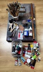 Lot kunstschildersspullen - €150 - Schoten, Hobby en Vrije tijd, Schilderen, Ophalen, Gebruikt, Overige typen