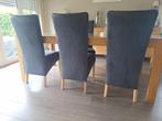 6 eetkamerstoelen, Huis en Inrichting, Stoelen, Ophalen, Hout, Gebruikt, Overige kleuren