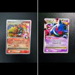 Gengar en infernape lv X  arceus/rising rivals, Hobby & Loisirs créatifs, Enlèvement ou Envoi, Comme neuf, Plusieurs cartes, Foil