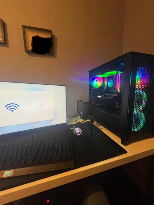 Ryzen 5 5600x 3060TI Pc, Computers en Software, Desktop Pc's, Zo goed als nieuw, 4 Ghz of meer, SSD, 16 GB, Met videokaart, Gaming