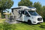 Te koop: Chausson 777 Titanium Premium – 2022 – 170 pk autom, Caravans en Kamperen, Mobilhomes, Automaat, Koelkast, Luifel, Ford