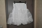 Witte petticoat - XL, Kleding | Dames, Rokken, Knielengte, Ophalen of Verzenden, Onbekend, Wit