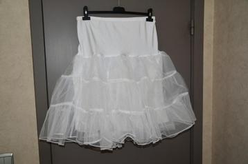 Witte petticoat - XL