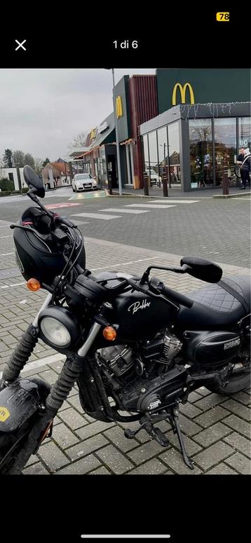 Hysoung motorbike 125 cc, Particulier, Chopper, 125 cm³