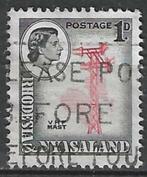Rhodesie-Nyasaland 1954 - Yvert 20 - Radio pyloon (ST), Postzegels en Munten, Postzegels | Afrika, Overige landen, Verzenden, Gestempeld