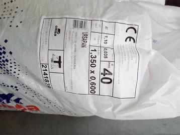 Glaswol 40mm dik wandisolatie beschikbaar voor biedingen