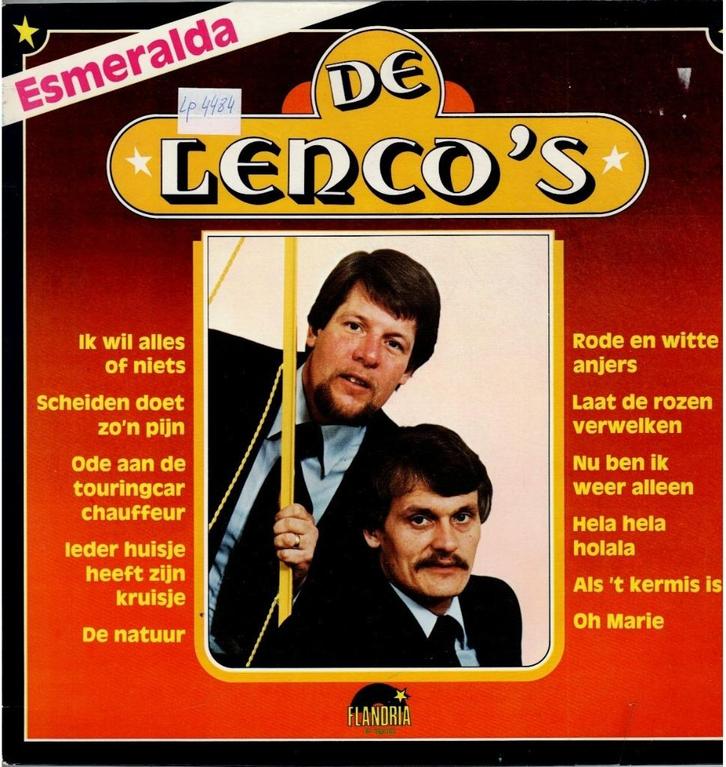 Vinyl, LP   -   De Lenco's – Esmeralda, Cd's en Dvd's, Vinyl | Overige Vinyl, Overige formaten, Ophalen of Verzenden
