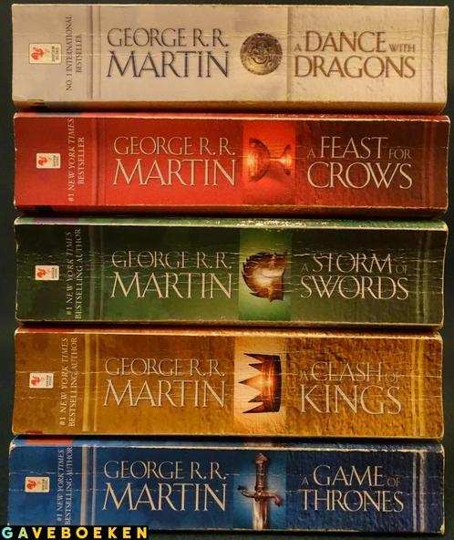 Game Of Thrones - George R.R Martin - Harper Collins - 5x -, Livres, Fantastique, Utilisé, Enlèvement ou Envoi