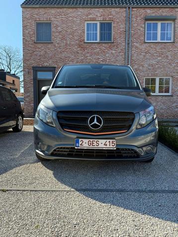 Mercedes Vito -lichte vracht, Leder, Particulier, Zilver of Grijs, Te koop