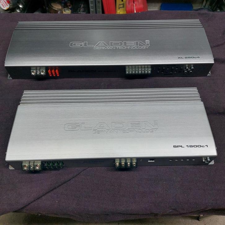 Gladen versterkers, Auto diversen, Autospeakers, Ophalen