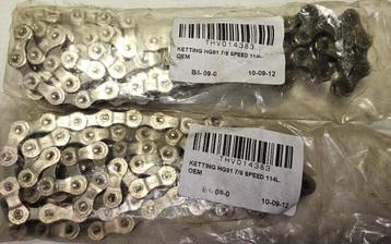 Retro Shimano Dura Ace Hyperglide 8 speed cassette/Kettingen beschikbaar voor biedingen