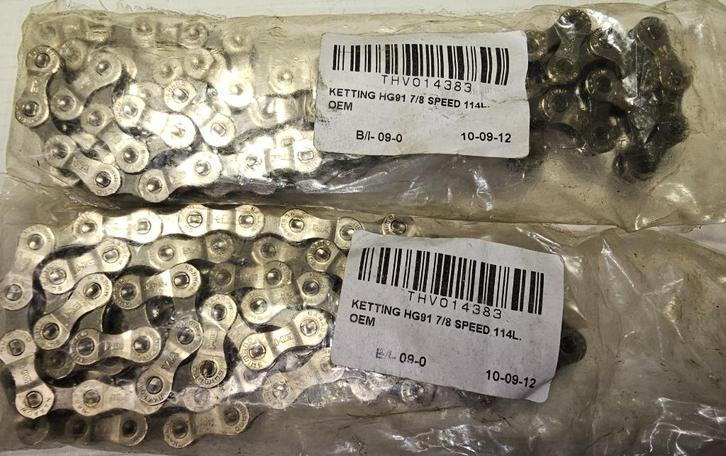 Retro Shimano Dura Ace Hyperglide 8 speed cassette/Kettingen, Fietsen en Brommers, Fietsonderdelen, Nieuw, Racefiets, Derailleur of Ketting