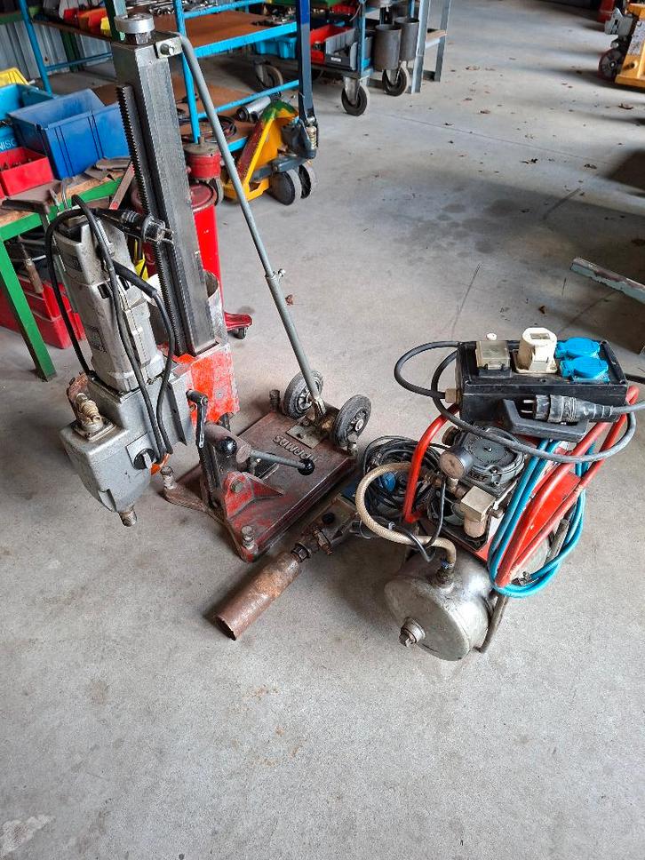 diamant kernboormachine, Doe-het-zelf en Bouw, Gereedschap | Boormachines, Gebruikt, Ophalen