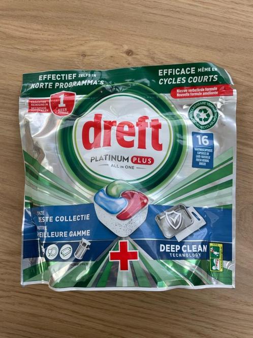 vaatwastabletten dreft platinum plus deep clean, Huis en Inrichting, Schoonmaakartikelen, Overige typen, Ophalen of Verzenden
