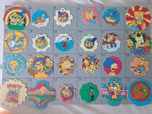 Flippo pog flippos Simpsons-petten enz... bij de doos, Verzamelen, Flippo's, Ophalen