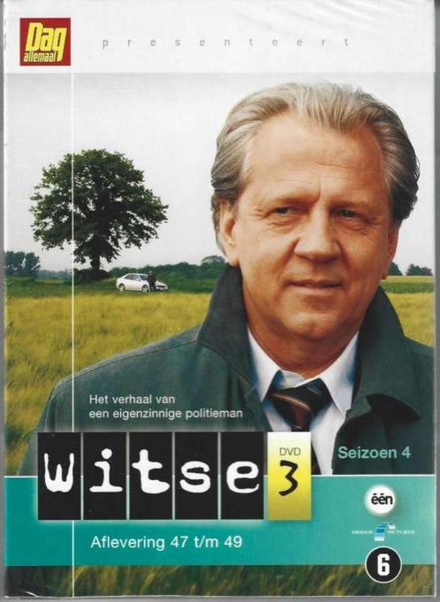 DVD Witse Seizoen 4 DVD 3  Nieuw nog verpakt., Cd's en Dvd's, Dvd's | Tv en Series, Nieuw in verpakking, Actie en Avontuur, Vanaf 12 jaar