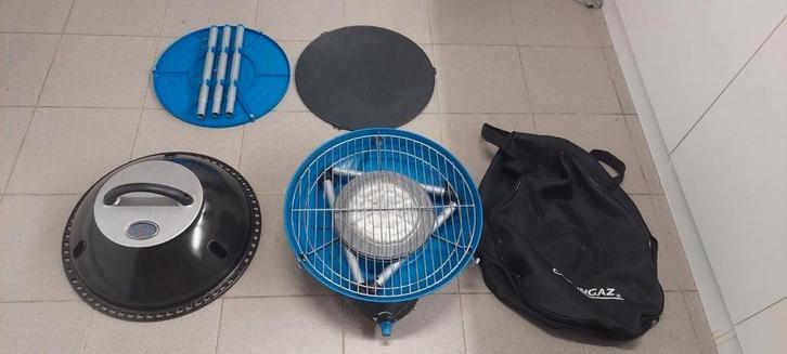 Gas BBQ Campingaz Partygrill 600, Caravans en Kamperen, Kampeeraccessoires, Zo goed als nieuw, Ophalen of Verzenden