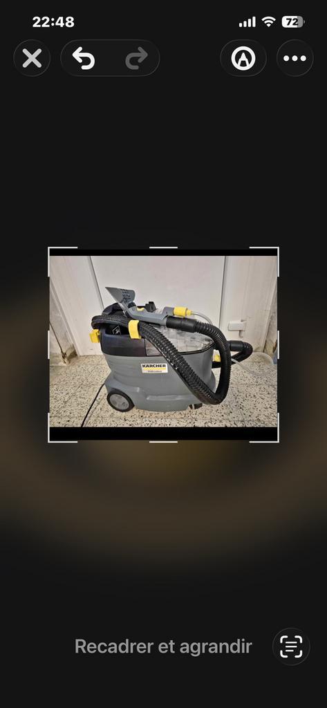 Aspirateur et laveuse professionnel, Bricolage & Construction, Matériel de nettoyage, Comme neuf, Enlèvement