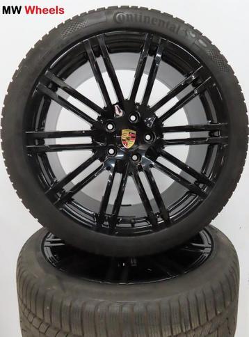 Porsche 21 inch Origineel velgen Cayenne Turbo winterbanden, Pneus et Jantes, Pneus hiver, 295 mm, Enlèvement ou Envoi