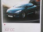 Peugeot 307CC 2007 Brochure, Boeken, Auto's | Folders en Tijdschriften, Ophalen of Verzenden, Peugeot