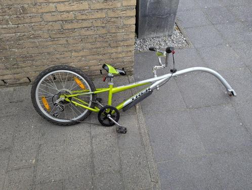 Trek mountain train aanhangfiets, Fietsen en Brommers, Fietsaccessoires | Aanhangwagens en Karren, Gebruikt, Aanhangfiets, Ophalen