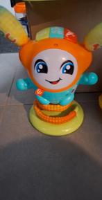 Fisher-Price DJ Bouncin Beats Leerrobot, Ophalen, Zo goed als nieuw, Met licht