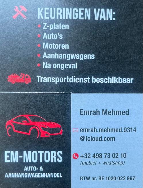 Z palten keuring voor verkoop transport, Tickets en Kaartjes, Evenementen en Festivals
