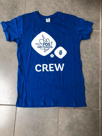 T-shirt FOS Open Scouting crew maat M, Enlèvement ou Envoi, Neuf, Vêtements
