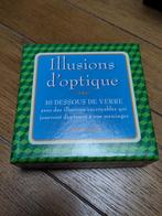 Sous verres avec illusions d'optique, Enlèvement ou Envoi, Comme neuf, Verre ou Tasse