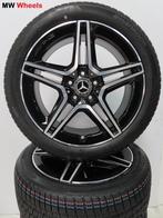 Mercedes A Klasse W177 CLA 18 inch AMG velgen winterbanden, Auto-onderdelen, 18 inch, Gebruikt, Banden en Velgen, Personenwagen